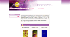 Desktop Screenshot of editionshelios.com