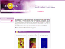 Tablet Screenshot of editionshelios.com